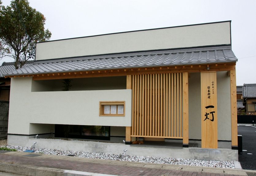 木のぬくもりをいかした和の外観