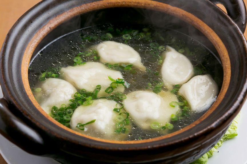 広東風土鍋ギョーザ