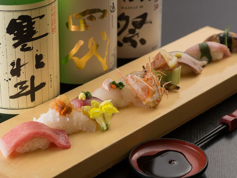 今が旬の美味しさを楽しめる“粋な握り”の数々