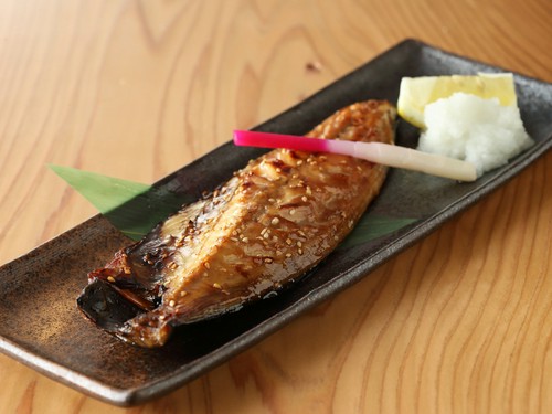 サバ正油の焼きもの
