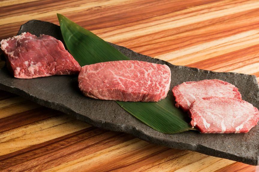かたまり肉『ハラミ』『シンシン』『牛タン』