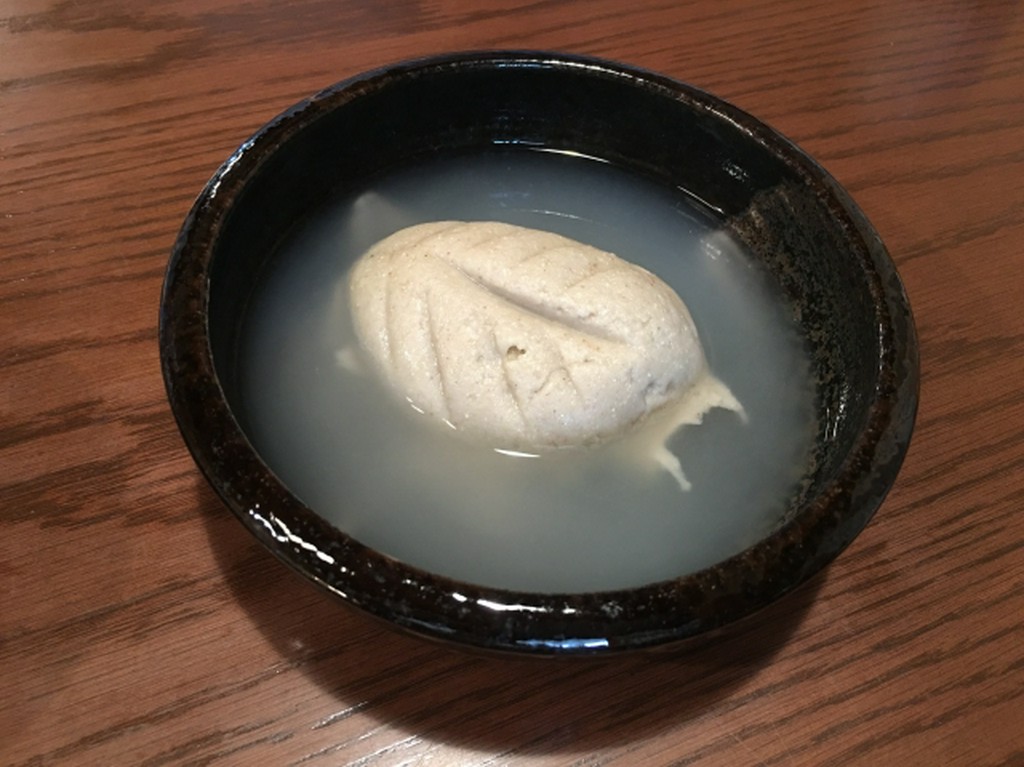 さまざまな味付けとデザインを楽しめる『そばがき』