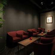 ワイン、焼酎、日本酒、カクテル、さらにノンアルコールも用意している豊富なバリエーション。その中からソムリエが、リクエストや料理に合わせて選んでくれます。お酒好きの方にはおすすめのお店です。