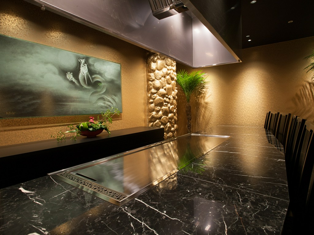 高級感のある荘厳な雰囲気。１０人まで入れるはなれ