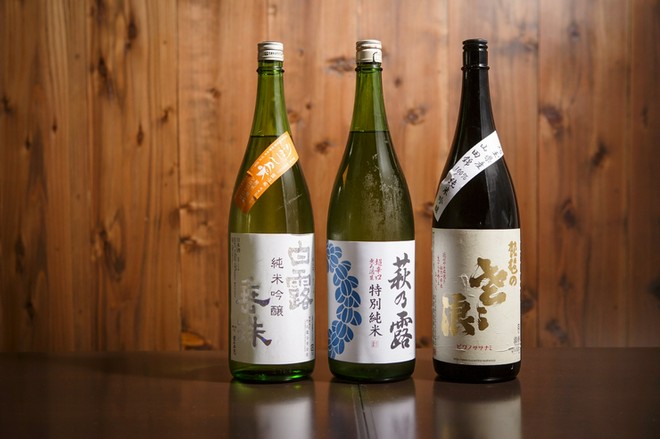 日本酒にこだわっている