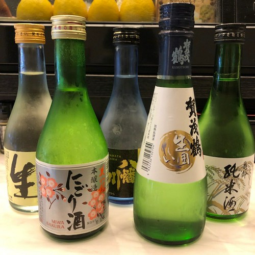 クーポンで広島コースは広島地酒飲みきりボトル5種含む飲み放題