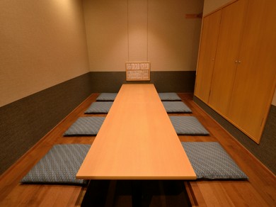 内輪だけで盛り上がることのできる個室