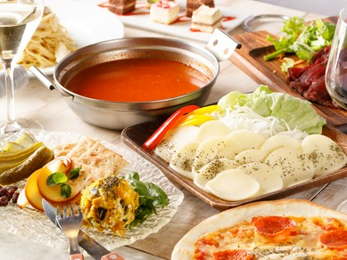 花畑牧場産モッツァレラチーズでしゃぶしゃぶをご堪能☆