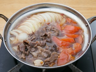 「トマト」をはじめ、地元産の野菜を中心に使用