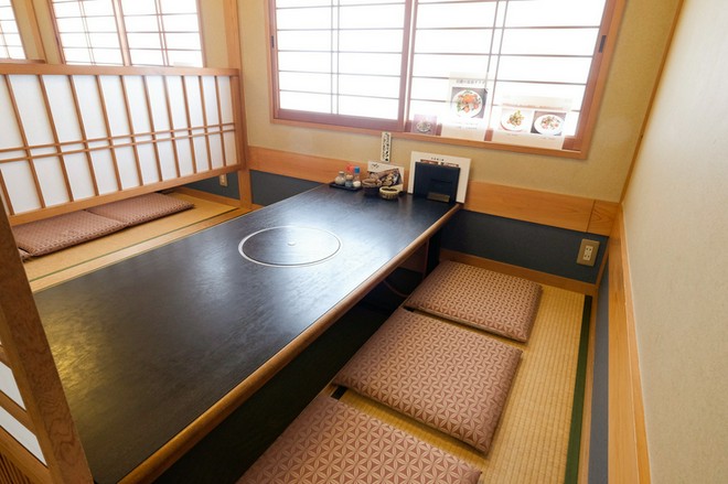 少人数で予約できる個室がある