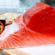 最高に美味しいマグロです