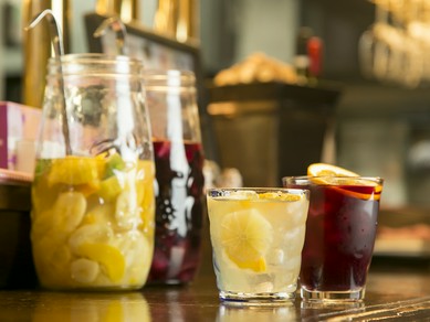 女性に喜ばれる、飲みやすいドリンクも自家製で