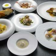 コースは6,380円 と8,800円の２種。