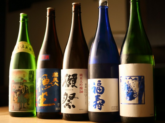 日本酒にこだわっている