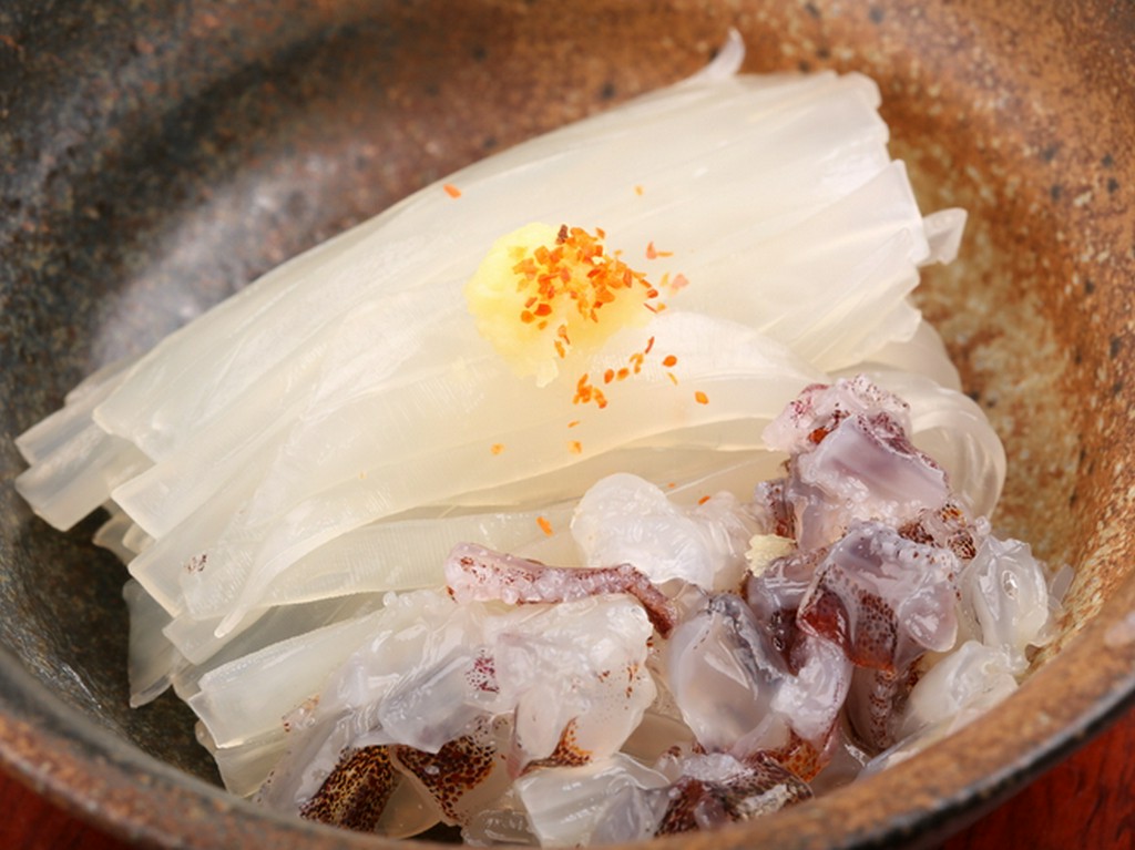 北海道ならではの一品『イカ刺し』