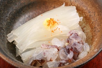 北海道ならではの一品『イカ刺し』