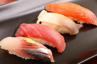 メニューはお客様の心の中に。好みのネタで海の幸を満喫「握り」