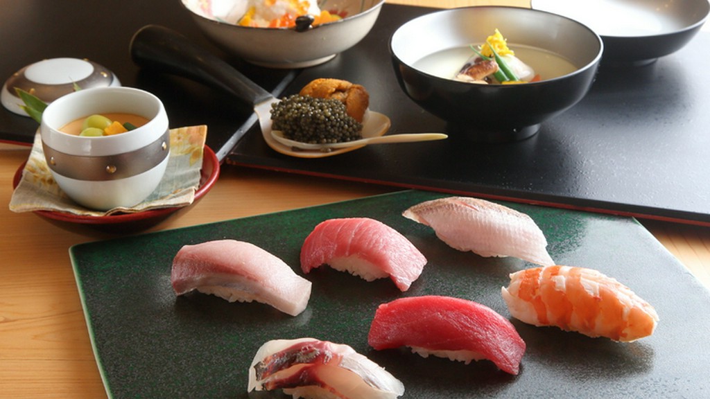 寿司店に肉料理あり。メニューの豊富さがうれしい宴会が可能