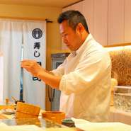 尽くすスタイルで多くの人に喜んでいただくことを、何より大切に