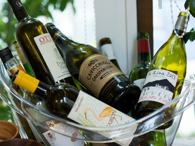 イタリア産のワインが勢ぞろい！