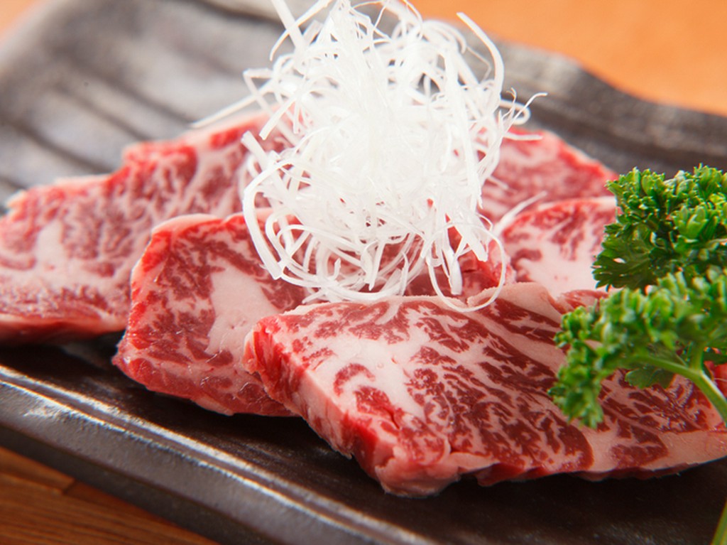 国産和牛の上質な部分のみを使用『上ハラミ（タレ、塩）』