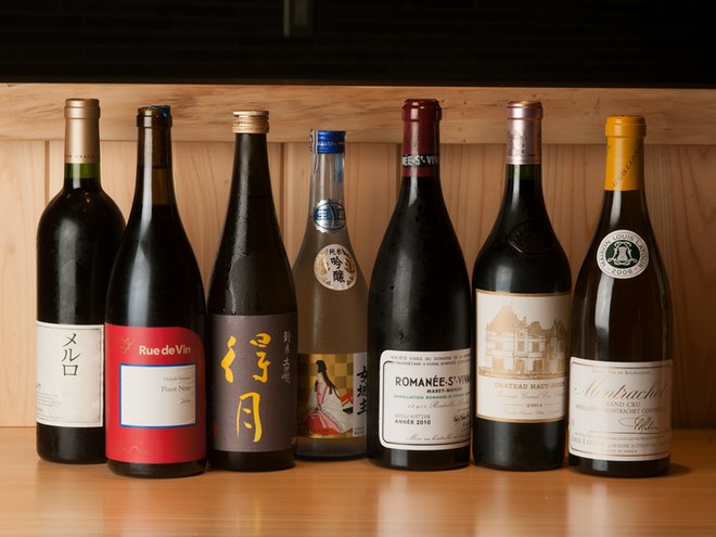 ワインにこだわっている