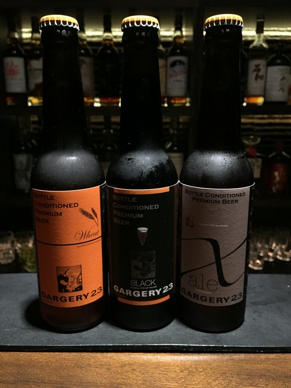 壜内熟成ビール　GARGERY23　Wheat / Black / Xale