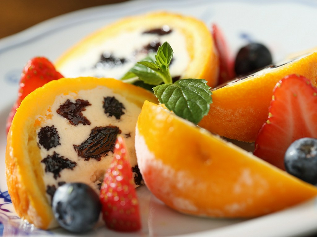 ほのかに漂うオレンジの香りが爽やかさを演出『自家製レーズンバター』