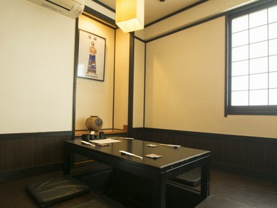 鮮度抜群の魚料理やお肉の鮮度にもこだわった食材を、個室で堪能