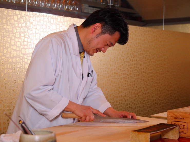 常に新しい日本料理を目指して、ここならではの味を生み出す