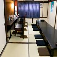 カップル、女性同士、男性同士の気の置けない仲間との飲み会に。1階には半個室、2階には個室が用意されていて、プライベートな時間を存分に楽しめます。女性同士でも気軽に入れるのもうれしいところ。