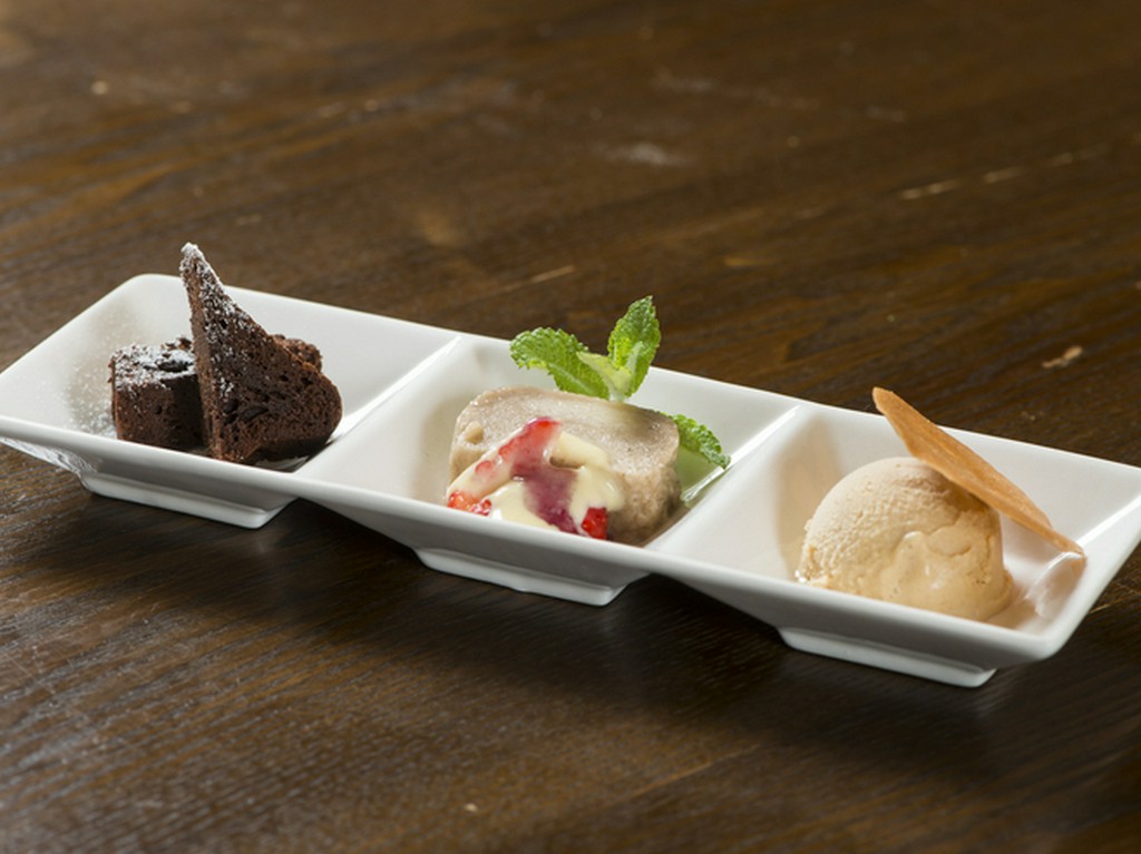 本日のデザート盛り合わせ