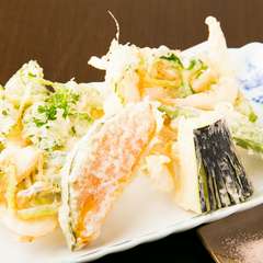 旬の味覚をサクサクの揚げたてで味わう『天ぷら』