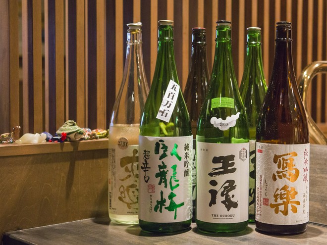 日本酒にこだわっている