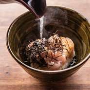 鶏出汁茶漬け