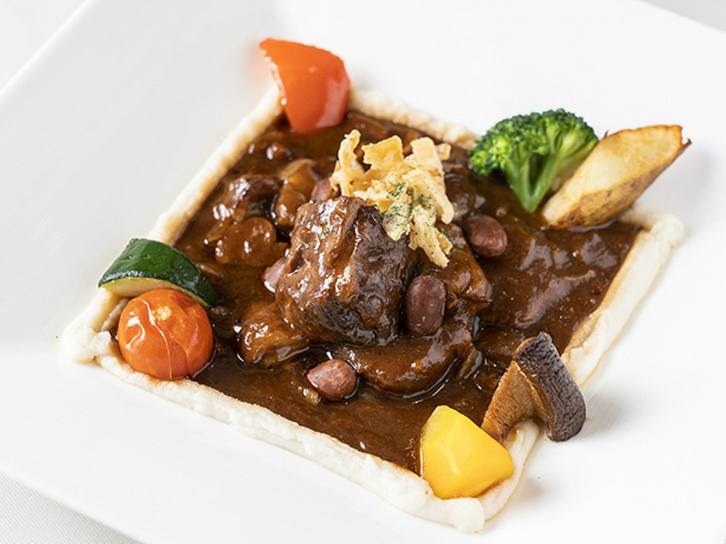 十勝和牛　十勝ワイン煮込みランチ