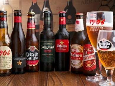 スペイン産の7種のビール