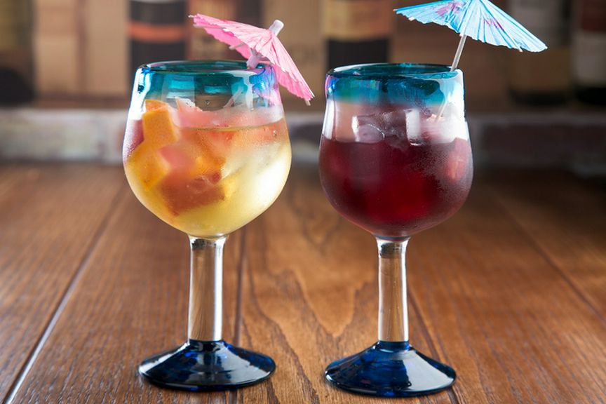 手作りのサングリアが人気