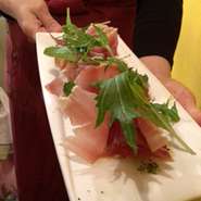 ハモンセラーノカルパッチョ