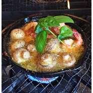 エビとマシュルーム