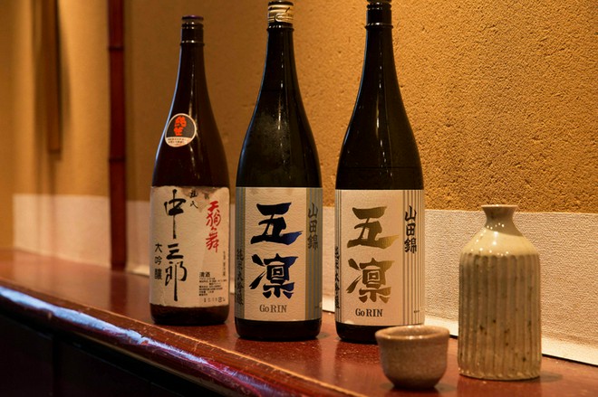 日本酒にこだわっている