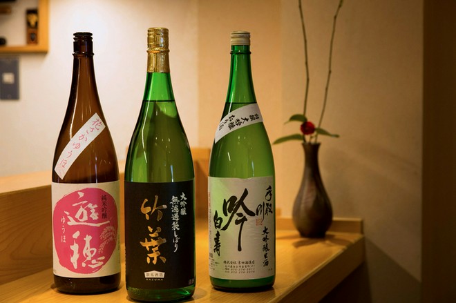 日本酒にこだわっている