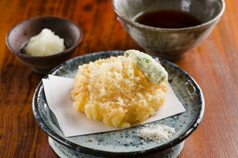 サクッとした食感の中に芳しい香りと旨みが広がる『天だね』