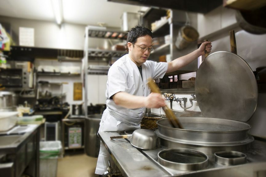 奇をてらわず、ほっと出来る味が蕎麦屋の理想