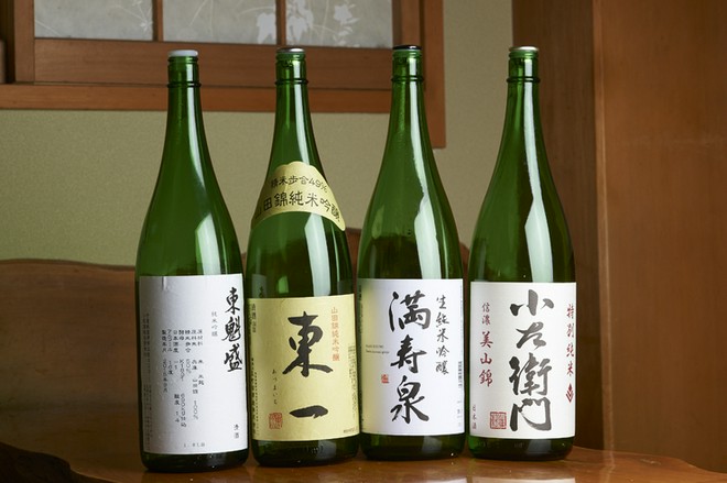 日本酒にこだわっている