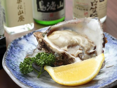 塩分が少なく、本来の味が楽しめる夏季限定の『牡蠣』