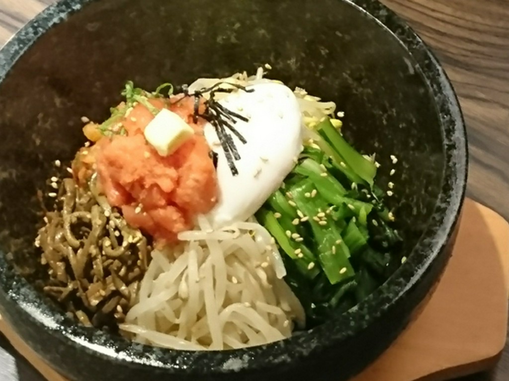 石焼明太子ビビンバ