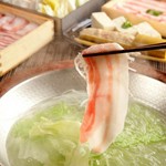 当店自慢のブランド豚《霧島山麓豚》の豪華食べ放題コース！ブランド豚のトロける脂が絶品。Web限定です。