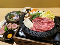 ■和牛すき焼きコース