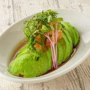 アボカドの鬼おろしポン酢